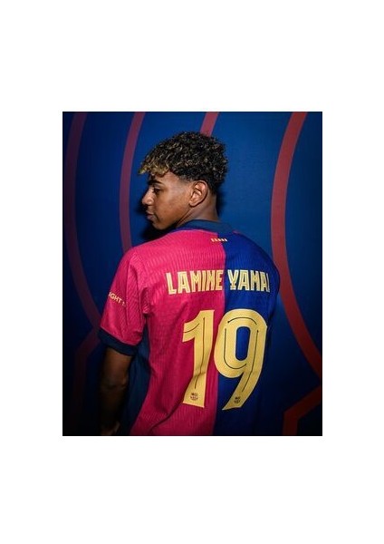 Lamine Yamal Yeni Sezonu 2024/25 B.a.r.c.e.l.o.n.a Iç Saha Parçalı Forması