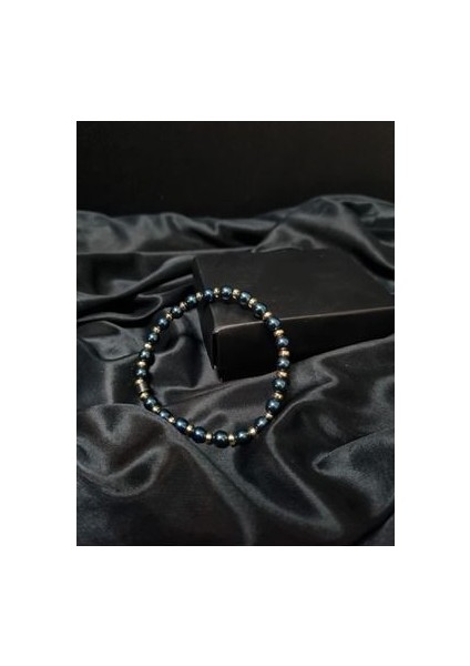 Hematit Doğal Taş Bileklik Kök Çakra Cesaret Özgüven Irade ve Başarı Şifa Taşı modelleri