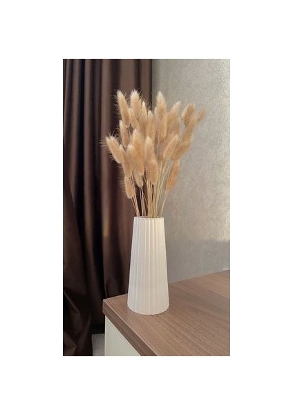 Bohem Tarz Büyük Boy Vazo Çizgili Iskandinav Vazo