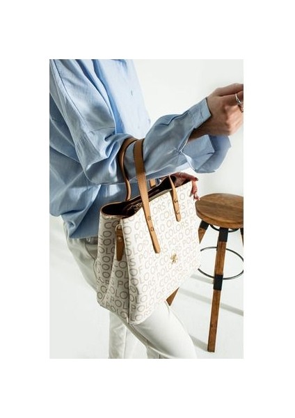 Polo Of Colors Beyaz Kamel El ve Omuz Çantası Ölçüler 28 x 26 modelleri