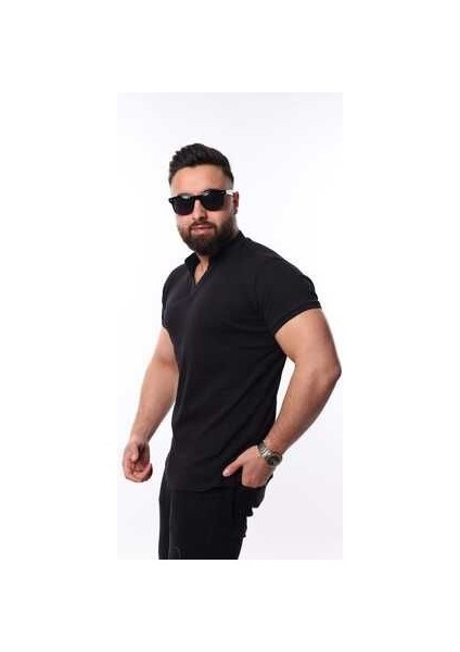 Slim-Fit Hakim Yaka Erkek T-Shirt fiyatları
