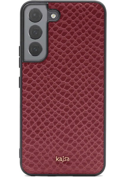 Samsung Galaxy S22 Plus Kılıf Pearl Pattern Deri Kapak