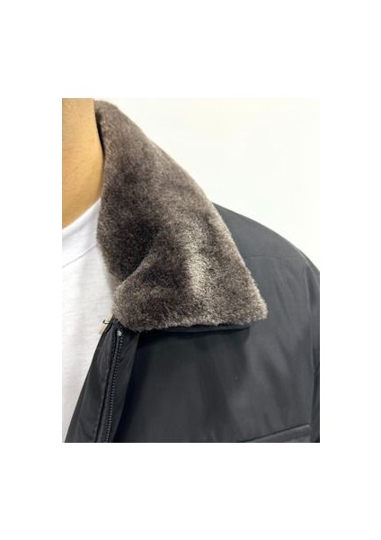 Yakası Kürklü Micro Kumaş Mont fırsatları