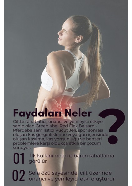 Red Flex Balsam - Vücut Jeli Pferdebalsam Isıtıcı Ve Rahatlatıcı 200 Ml.