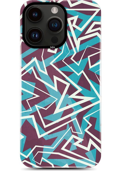 iPhone 14 Pro Kılıf Hd Desenli Shield Plus Grafiti Serisi Kapak