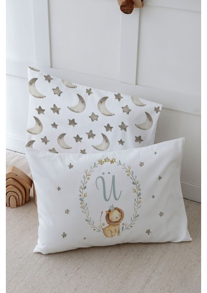 2'li Yastık Kılıfı (35X45) Little Lion Series - Ü Harfi fiyatları