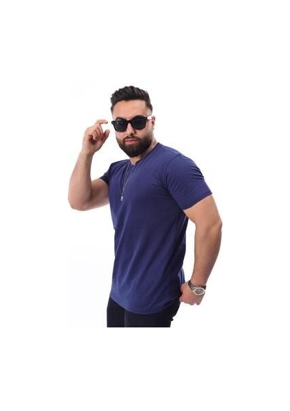 Bisiklet Yaka Düz Erkek T-Shirt fiyatları
