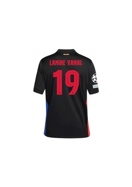 Yeni Sezonu 2024/25 B.a.r.c.e.l.o.n.a Lamine Yamal 19 Deplasman Siyah Forması modelleri