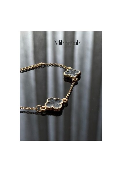 Siyah Yonca Bileklik fiyatları