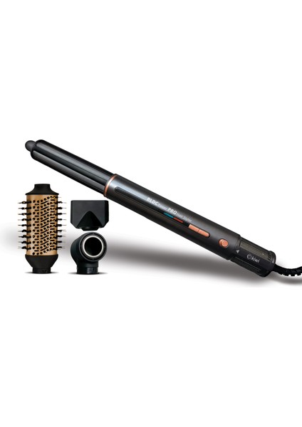 KHS-2080 3 In 1 Nemli ve Kuru Fonksiyonlu Bldc Motor Fön Çekme ve Saç Düzleştirici