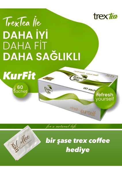 Detox Bitkisel Çay 30 günlük kullanım 60 şase