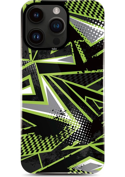 iPhone 14 Pro Max Kılıf Hd Desenli Shield Plus Grafiti Serisi Kapak