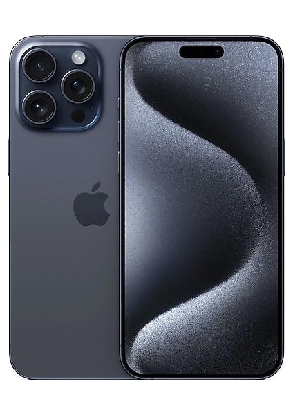 Yenilenmiş IPHONE 15 Pro Max 256GB -Mavi Titanyum( 12 Ay Garantili)-B Grade