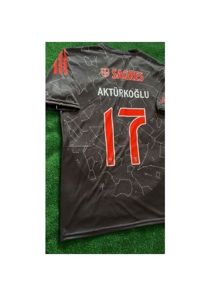 2024/25 Benfica Yeni Sezon Kerem Aktürkoğlu Deplasman Forması (Black)