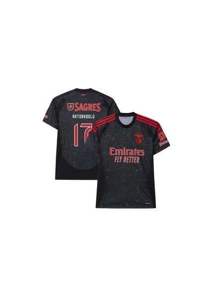 2024/25 Benfica Yeni Sezon Kerem Aktürkoğlu Deplasman Forması (Black) fiyatları
