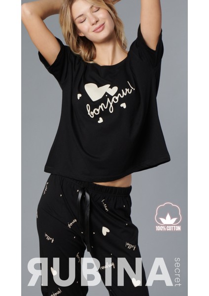 Pamuk Kadın Pijama Takımı - Oversize 4 Mevsim [2025- Sprıng]