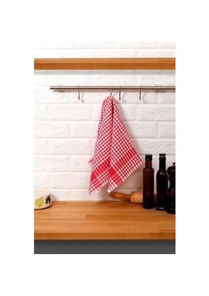 Pötikareli Mutfak Kurulama Bezi Bulaşık Kurulama Bezi 45 x 65 cm .