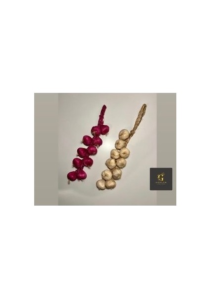 Meyve Yapay Sarımsak Demeti Dekoratif Ürün fiyatları