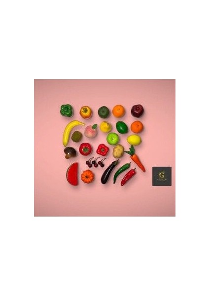 Meyve Yapay Sarımsak Demeti Dekoratif Ürün modelleri