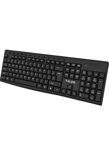 KY-100 Kablosuz 104 Tuşlu Ofis Klavyesi