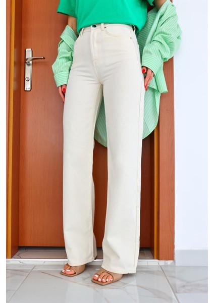 Penolope Kadın Ciel Ekru Palazzo Jean fiyatları