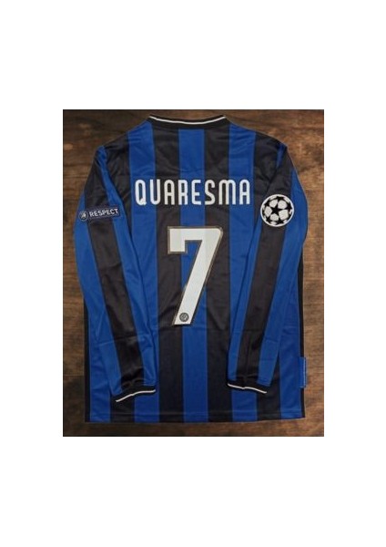 Quaresma Q7 Retro Inter/ac Madrid Finali 7 Uzun Kollu Forması