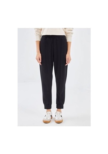 Lcw Vision Siyah Beli Lastikli Kadın Jogger Eşofman Altı fiyatları