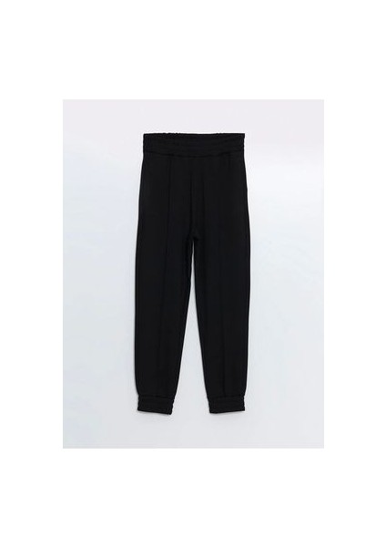 Lcw Vision Siyah Beli Lastikli Kadın Jogger Eşofman Altı indirimleri