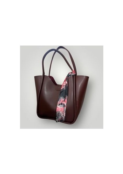 Suni Deri Kadın Fonksiyonel Omuz Çantası Yavrulu fiyatları