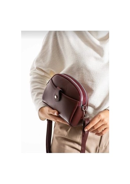 Sanmorris 3 Bölmeli Çapraz Kullanıma Uygun Kadın Omuz Çantası fiyatları