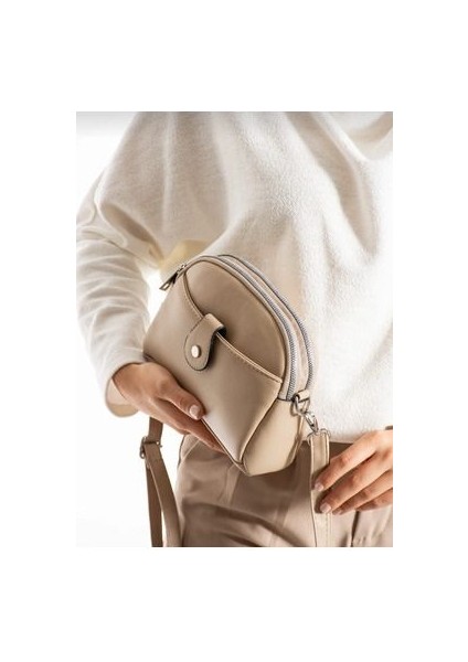 Sanmorris 3 Bölmeli Çapraz Kullanıma Uygun Kadın Omuz Çantası fiyatları