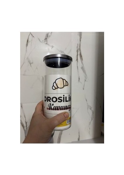 2'li Inox Kapaklı Borosilikat Yuvarlak Kavanoz Set
