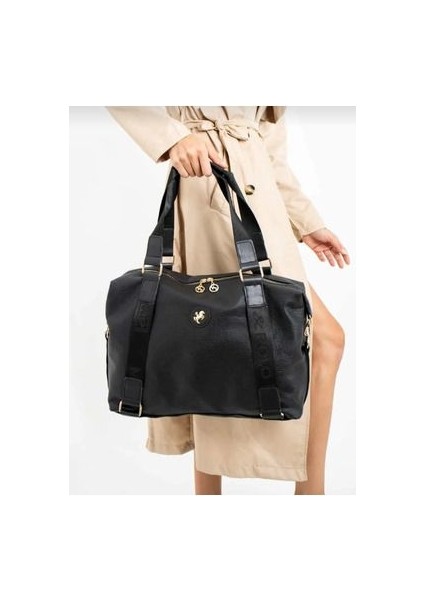 Miami Polo Büyük Boy Kadın Omuz Çantası