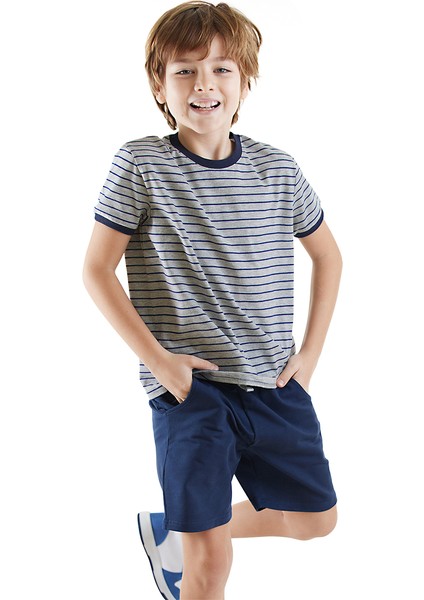 Erkek Çocuk Basic T-Shirt Şort Takım