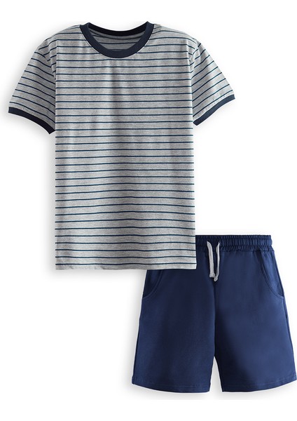 Erkek Çocuk Basic T-Shirt Şort Takım