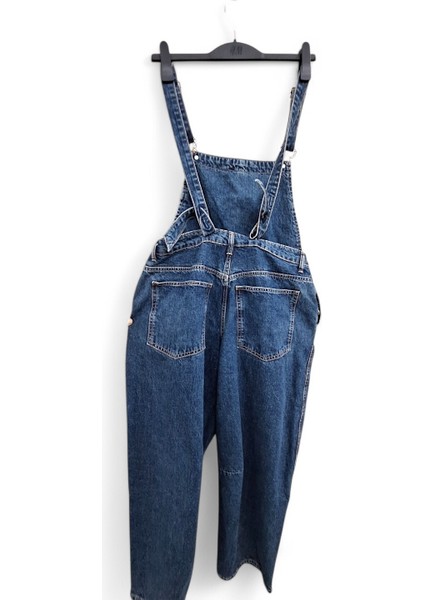 oversize l 40 kot salopet bahçıvan tulum