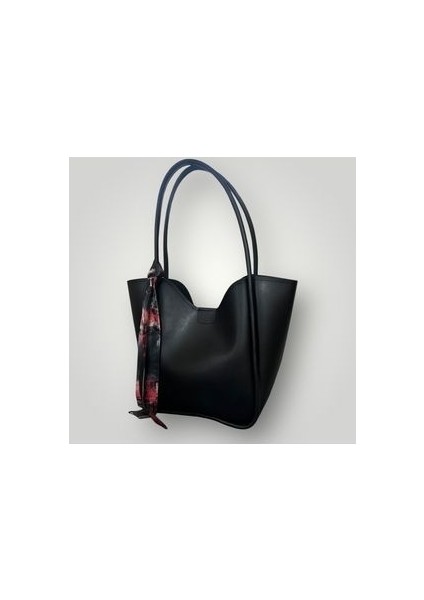 Suni Deri Kadın Fonksiyonel Omuz Çantası Yavrulu modelleri