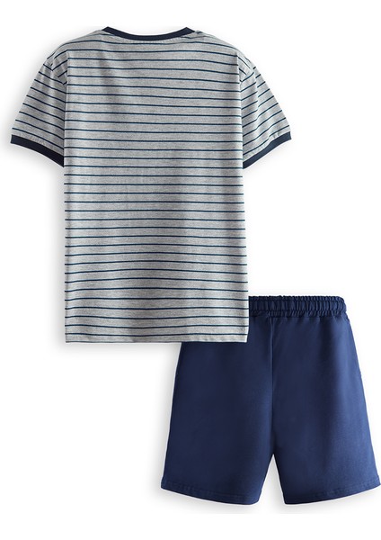 Erkek Çocuk Basic T-Shirt Şort Takım