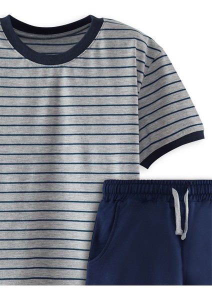Erkek Çocuk Basic T-Shirt Şort Takım