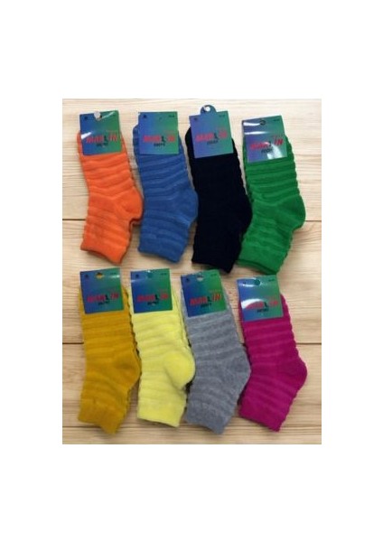 Kadın 12 Li Paket Termal Ters Havlu Çorap modelleri