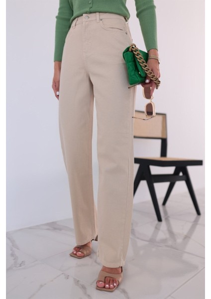 Penolope Kadın Audre Bej Jean fiyatları