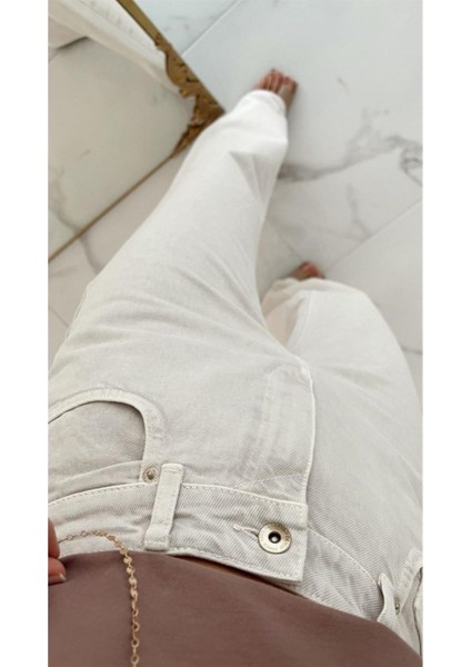 Penolope Kadın Kadın Taş Rengi Jean modelleri