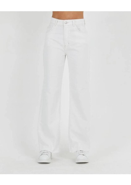 2505 Yüksek Bel Boyfrıend(Salaş) Bol Paça Kot Pantolon modelleri