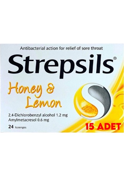 Bal & Limon 24 Pastil 15 Adet