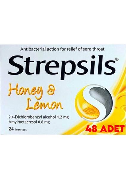 Bal & Limon 24 Pastil 48 Adet