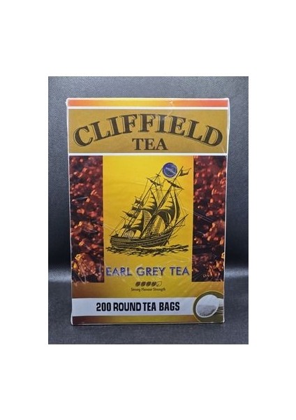 Cliffield Earl Grey Demlik Çay 200 Adet