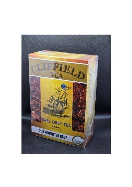 Cliffield Earl Grey Demlik Çay 200 Adet
