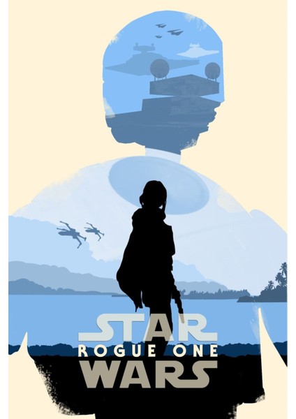 Rogue One A Star Wars Story (2016) 11 Afiş - Poster ( Folyo ) - Afiş - POSTER-5522 ( 50 cm x 70 cm )