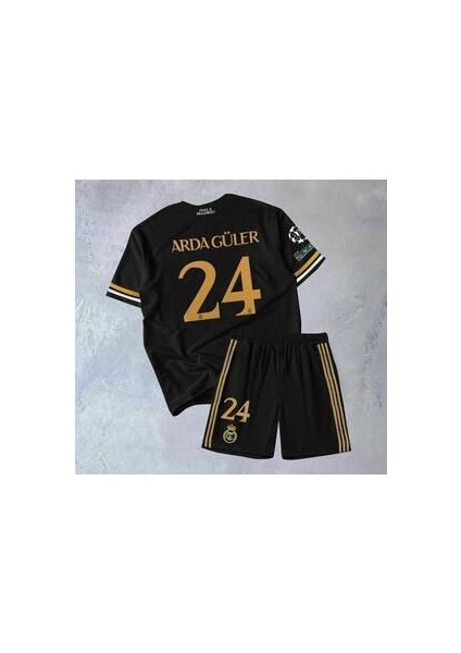 A.r.d.a G.ü.l.e.r/24 R.e.a.l M.a.d.r.i.d 2023/24 Yeni Sezon Deplasman Forması 3 Lü Set Spor T-Shirt