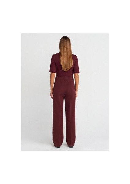 4888 Uzun Pantolon-Bordo fiyatları